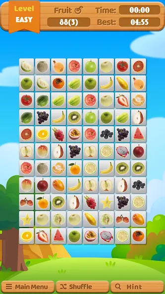 Скачать взлом Fruit Connect [MOD: много жизней и подсказок] — скриншот 4
