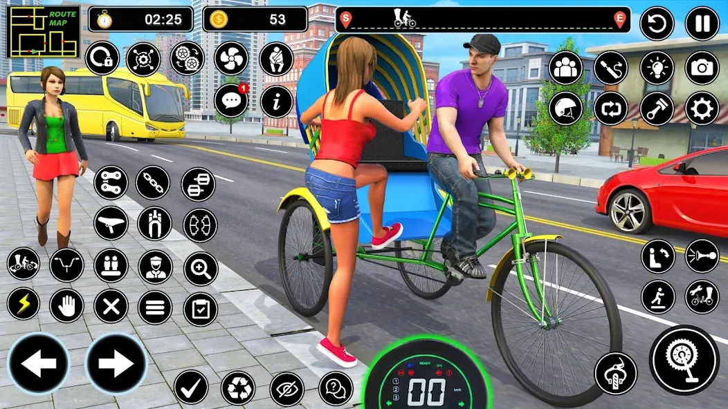 BMX Cycle Games 3D Cycle Race [MOD: безлимитные деньги и все велосипеды] последняя версия — скриншот 2