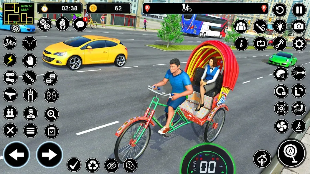 BMX Cycle Games 3D Cycle Race [MOD: безлимитные деньги и все велосипеды] последняя версия — скриншот 3