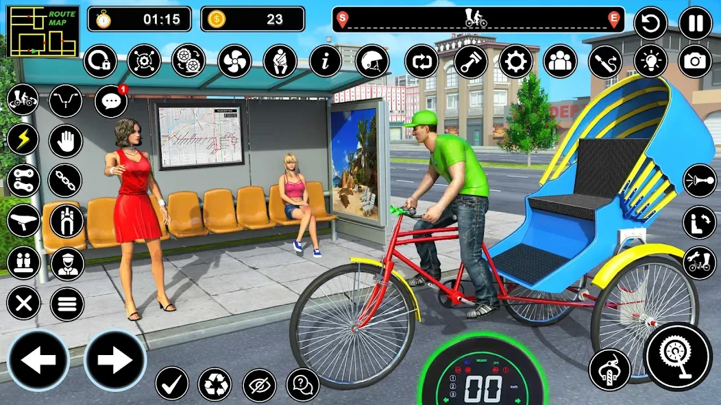 BMX Cycle Games 3D Cycle Race [MOD: безлимитные деньги и все велосипеды] последняя версия — скриншот 5