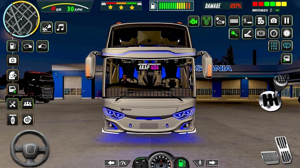 Public Coach Bus Driving Game [MOD: безлимитные деньги и топливо] последняя версия — скриншот 2
