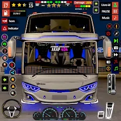 Public Coach Bus Driving Game [MOD: безлимитные деньги и топливо] последняя версия