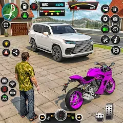 Скачать взлом GT Bike Racing Game Moto Stunt [MOD: безлимитные деньги и все мотоциклы открыты]