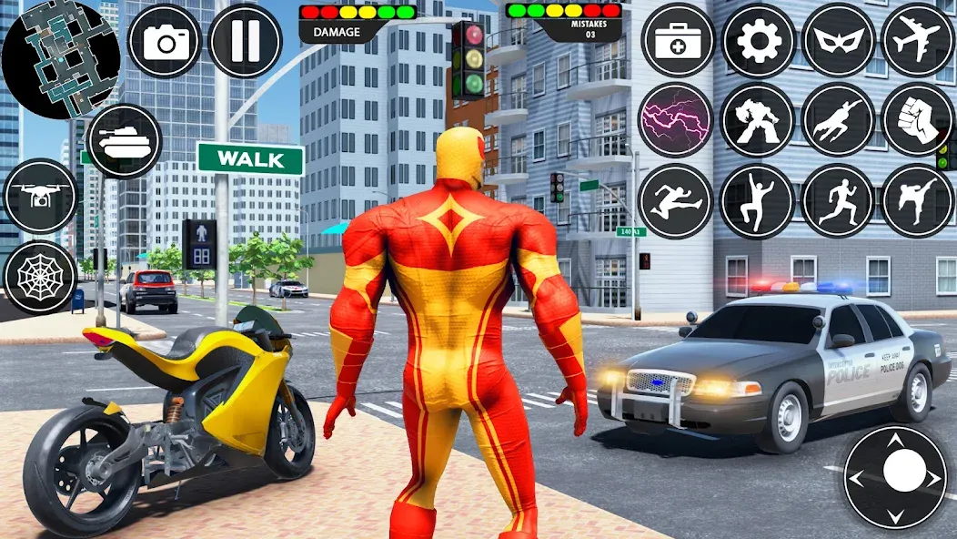 Rope Hero: Speed Hero Games [MOD: безлимитные деньги и суперскорость] последняя версия — скриншот 3