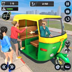 Скачать взлом Tuk Tuk Auto Driving Games 3D [MOD: безлимитные деньги и топливо]