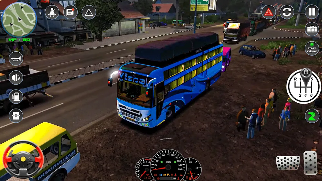 City Bus Driving: Bus Games 3D [MOD: безлимитные деньги и все автобусы открыты] — Скачать бесплатно (APK) — скриншот 1
