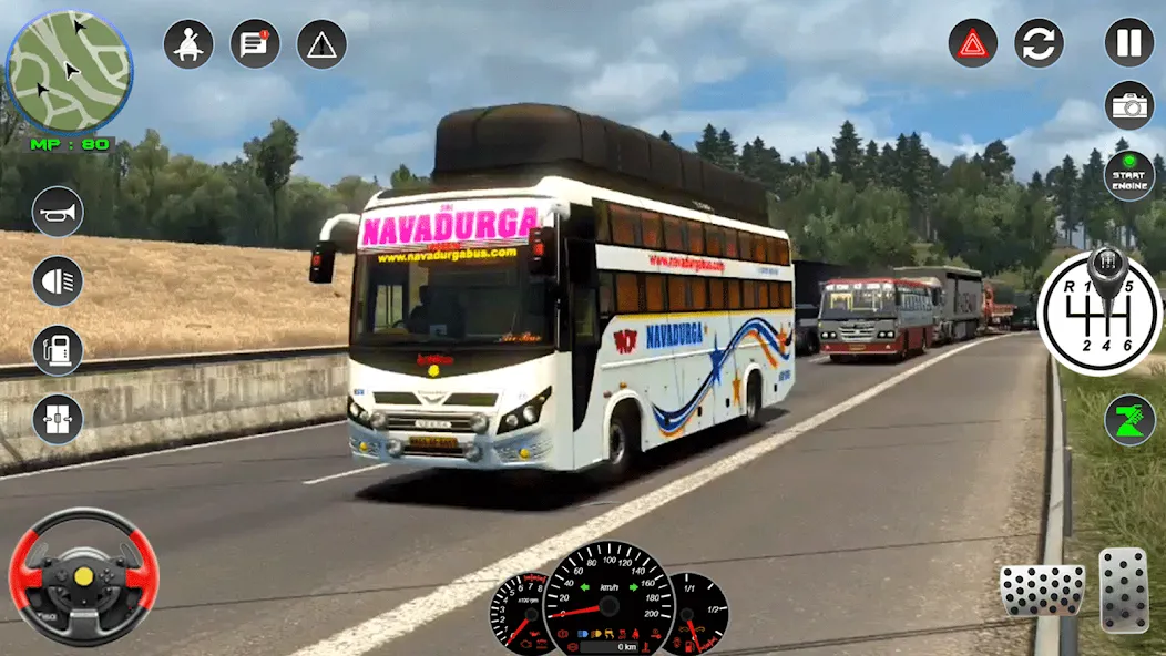 City Bus Driving: Bus Games 3D [MOD: безлимитные деньги и все автобусы открыты] — Скачать бесплатно (APK) — скриншот 3