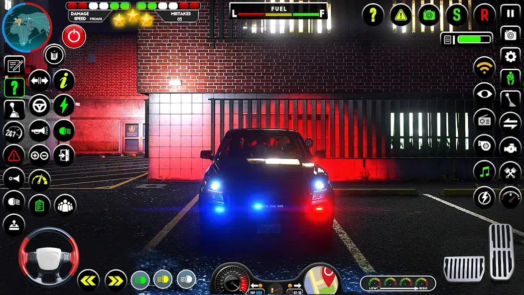 NYPD Police Car Parking Game [MOD: безлимитные деньги и все машины открыты] на Андроид — скриншот 2