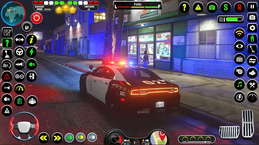 NYPD Police Car Parking Game [MOD: безлимитные деньги и все машины открыты] на Андроид — скриншот 4