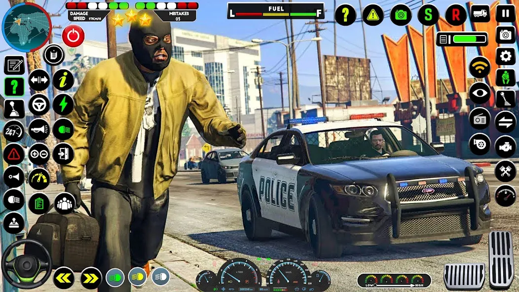 NYPD Police Car Parking Game [MOD: безлимитные деньги и все машины открыты] на Андроид — скриншот 5