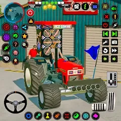 Скачать взлом Tractor Driving - Tractor Game [MOD: без рекламы и много денег]