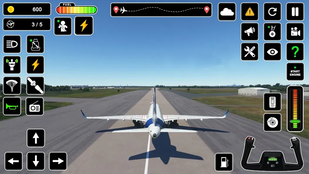Взломанная Pilot Simulator: Airplane Game [MOD: безлимитные деньги и все самолеты] на Андроид — скриншот 5