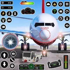 Взломанная Pilot Simulator: Airplane Game [MOD: безлимитные деньги и все самолеты] на Андроид