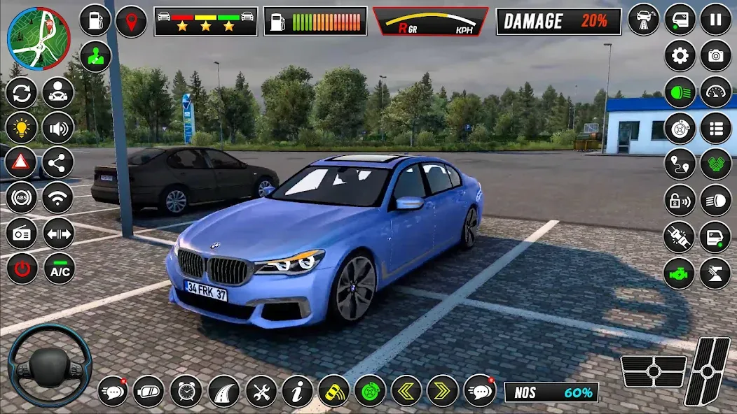 Взломанная Car Driving Game - Car Game 3D [MOD: без рекламы и много денег] на Андроид — скриншот 1