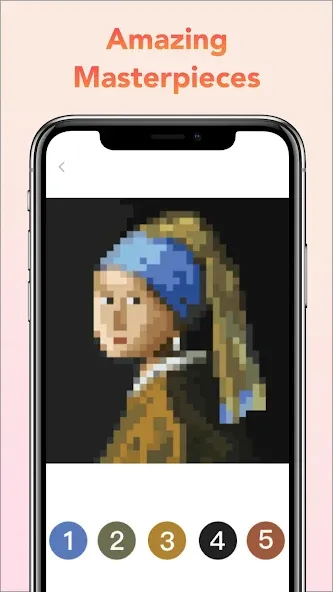 Pixel Art Book-Color By Number [MOD: все раскраски и подсказки открыты] — Скачать бесплатно (APK) — скриншот 3