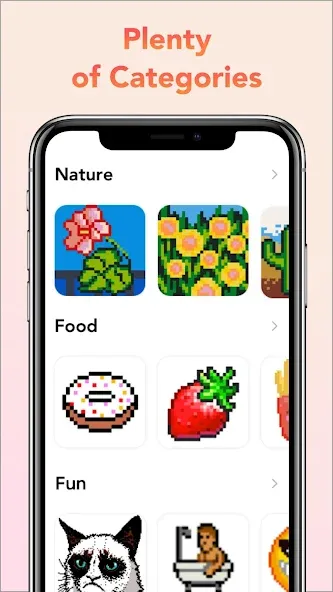 Pixel Art Book-Color By Number [MOD: все раскраски и подсказки открыты] — Скачать бесплатно (APK) — скриншот 4