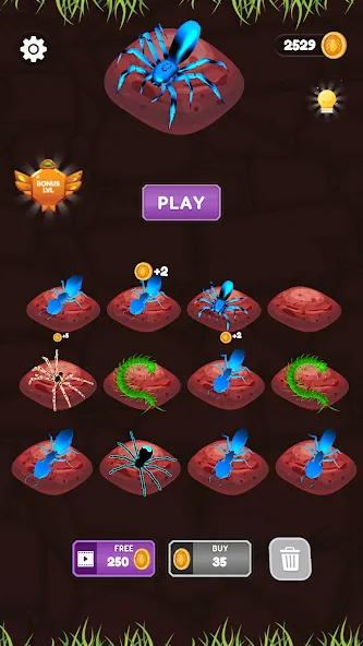 Скачать взлом Insect Domination [MOD: безлимитные ресурсы и улучшения] — скриншот 2