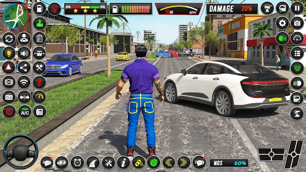 Скачать Driving School - Car Games 3D [MOD: безлимитные деньги и машины открыты] — скриншот 1