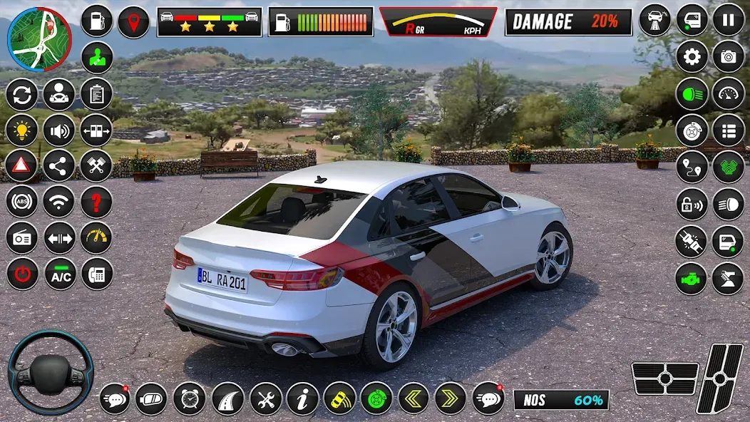 Скачать Driving School - Car Games 3D [MOD: безлимитные деньги и машины открыты] — скриншот 4