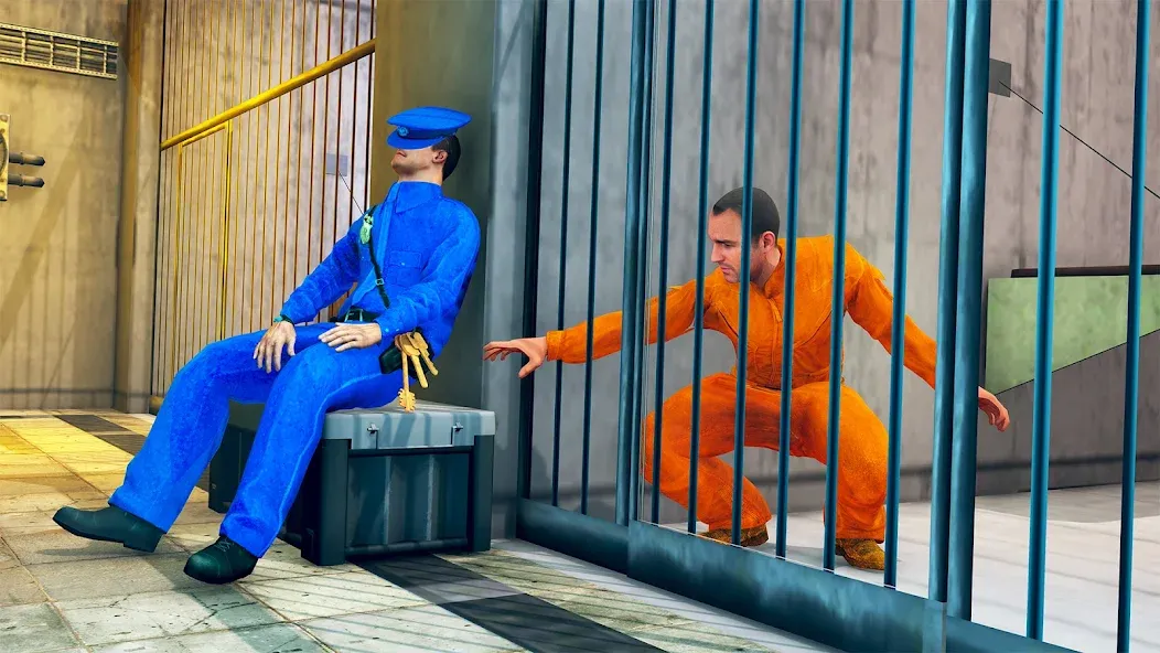 Скачать Prison Escape- Jail Break Game [MOD: безлимитные деньги и открыты уровни] на телефон — скриншот 1