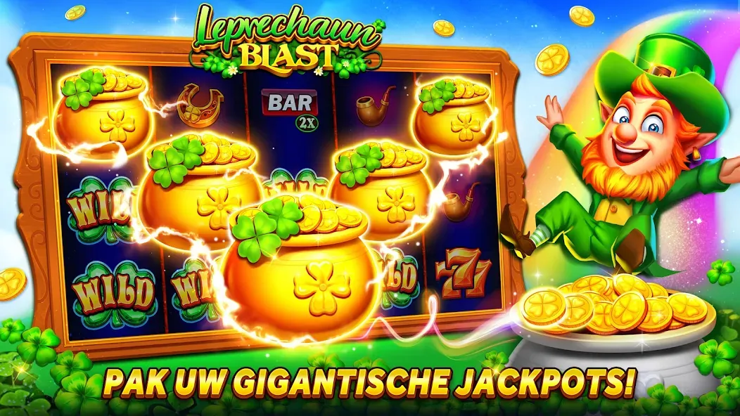 Jackpot World™ - Slots Casino [MOD: безлимитные монеты и бонусы] последняя версия — скриншот 1