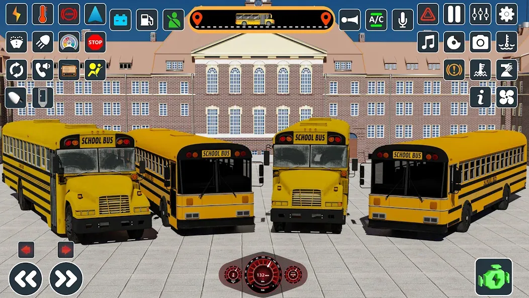 School Bus 3d : City Bus Games [MOD: безлимитные деньги и все автобусы] последняя версия — скриншот 1