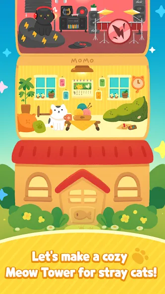 Meow Tower: Nonogram (Picross] [MOD: безлимитные подсказки и открыты уровни] — Скачать бесплатно (APK) — скриншот 1