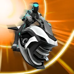 Gravity Rider: Space Bike Race [MOD: безлимитные деньги и топливо] на Андроид