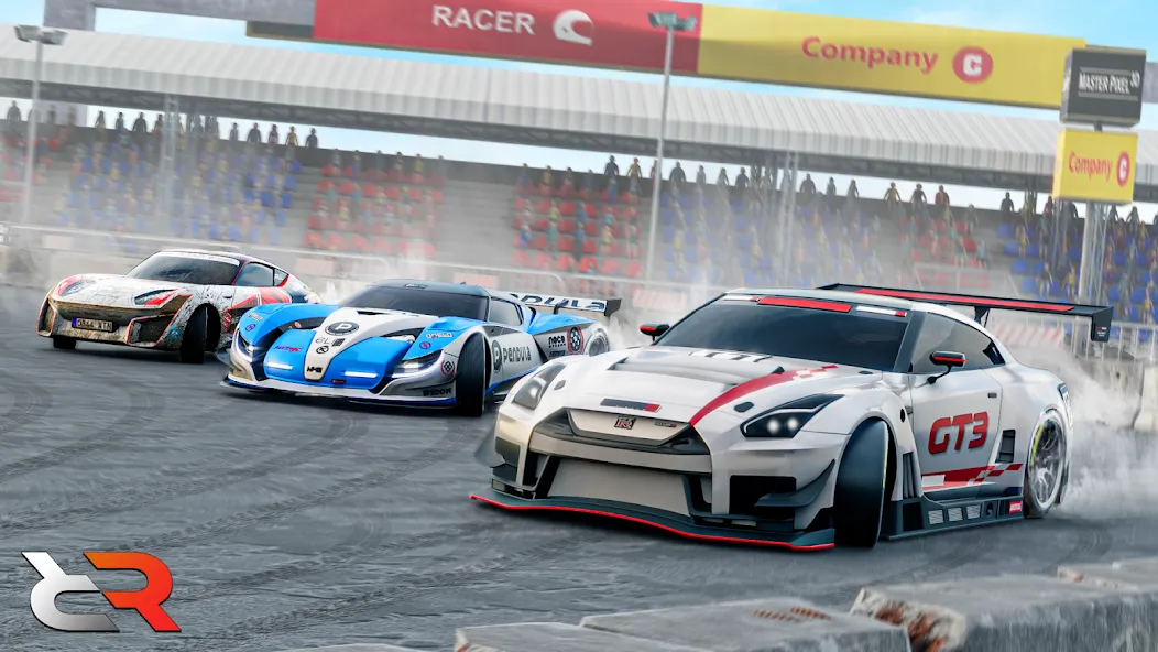 Скачать Real Rally Drift & Rally Race [MOD: безлимитные деньги и все машины открыты] — скриншот 1