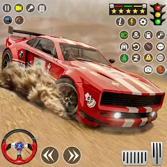 Скачать Real Rally Drift & Rally Race [MOD: безлимитные деньги и все машины открыты]