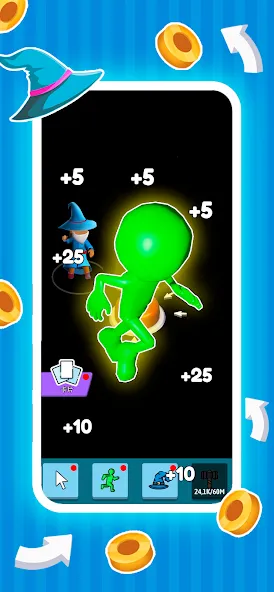 Скачать Green button: Press the Button [MOD: без рекламы и бесконечные нажатия] — скриншот 5