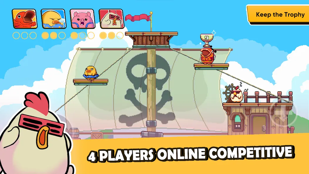 Скачать Paw Rumble [MOD: безлимитные монеты и разблокированы уровни] на телефон — скриншот 1