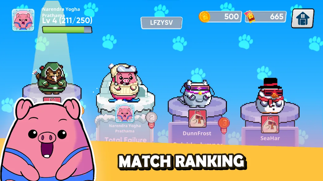 Скачать Paw Rumble [MOD: безлимитные монеты и разблокированы уровни] на телефон — скриншот 4
