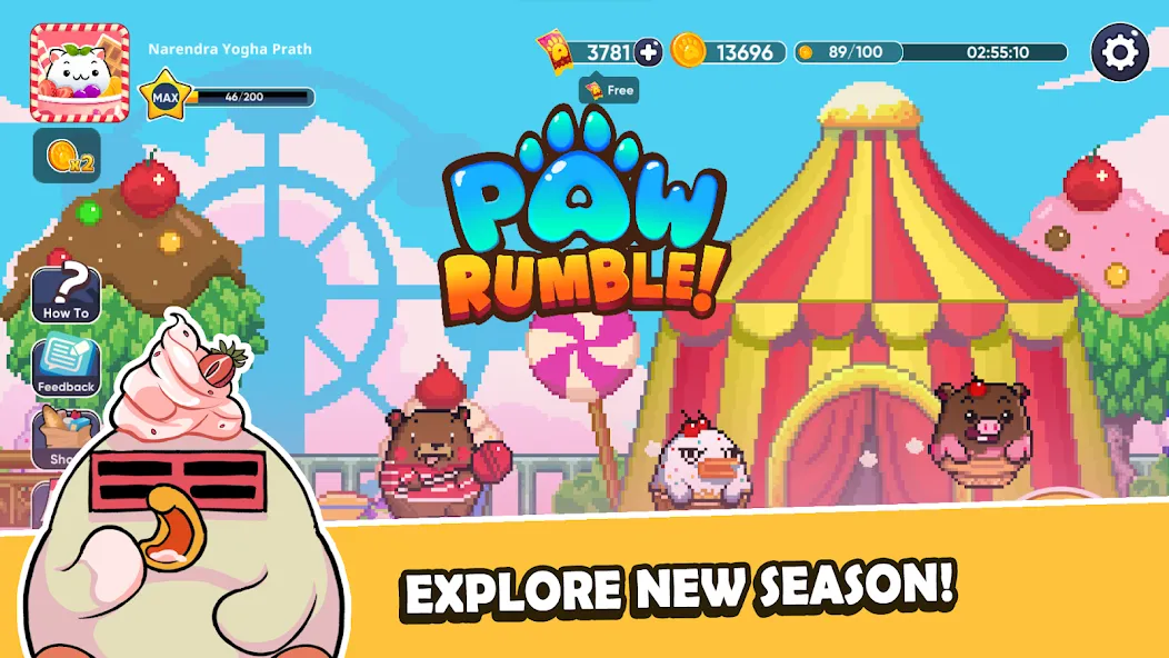Скачать Paw Rumble [MOD: безлимитные монеты и разблокированы уровни] на телефон — скриншот 5