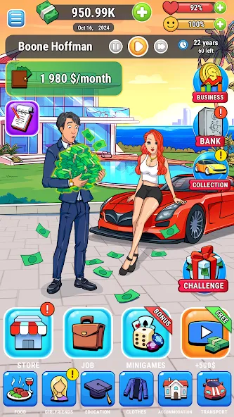 Rich Inc. Business & Idle Life [MOD: много денег и алмазов] на Андроид — скриншот 5