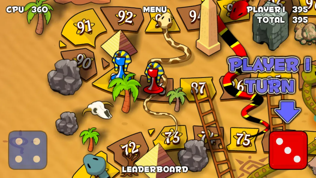 Скачать Snakes and Ladders [MOD: без рекламы и бесконечные ходы] на телефон — скриншот 3