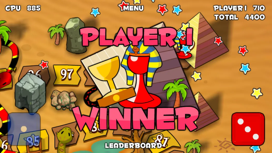 Скачать Snakes and Ladders [MOD: без рекламы и бесконечные ходы] на телефон — скриншот 4