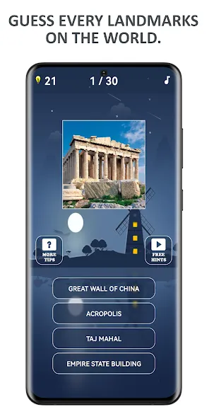 Flags of World Countries Quiz [MOD: все флаги и уровни открыты] последняя версия — скриншот 5