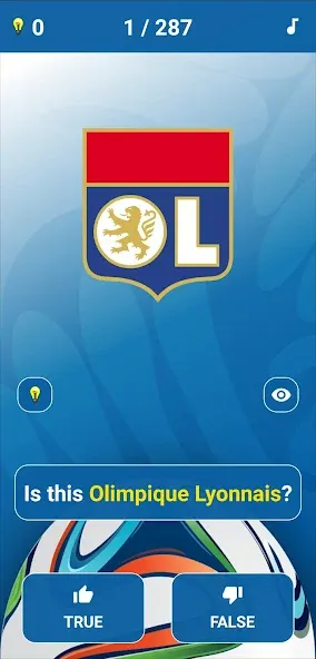 Soccer Clubs Logo Quiz [MOD: открыты все футбольные клубы] — Скачать бесплатно (APK) — скриншот 2