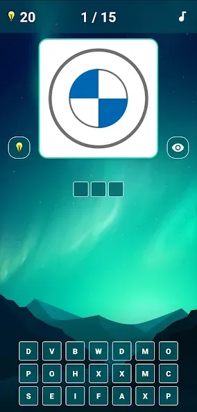 Скачать Car Logo Quiz 3 [MOD: все логотипы автомобилей открыты] на телефон — скриншот 1