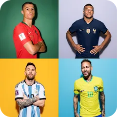 Взломанная Guess The Soccer Player Quiz [MOD: открыты все уровни и подсказки] на Андроид