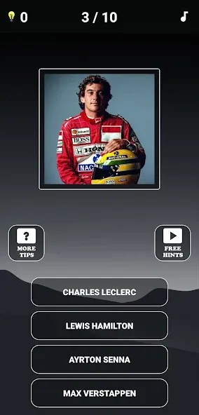 Formula 1:Guess F1 Driver Quiz [MOD: все гонщики разблокированы] (Бесплатно / APK) — скриншот 1
