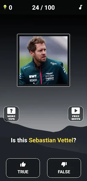 Formula 1:Guess F1 Driver Quiz [MOD: все гонщики разблокированы] (Бесплатно / APK) — скриншот 3