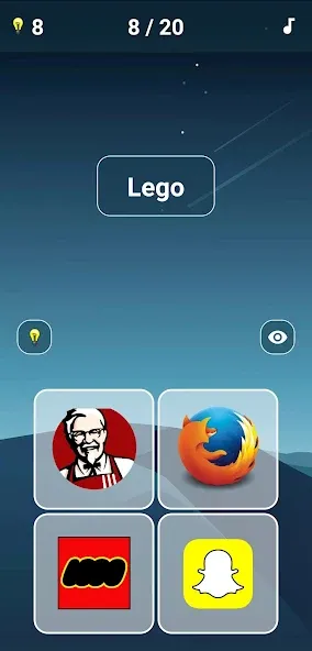 Quiz: Brand Logo Game [MOD: открыты все логотипы и уровни] последняя версия — скриншот 1