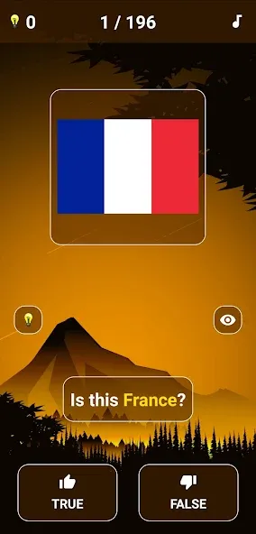Geography Quiz - World Flags 1 [MOD: открыты все флаги и уровни] (Бесплатно / APK) — скриншот 3