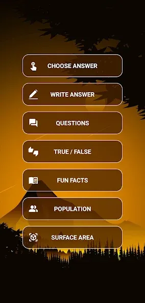 Geography Quiz - World Flags 1 [MOD: открыты все флаги и уровни] (Бесплатно / APK) — скриншот 5