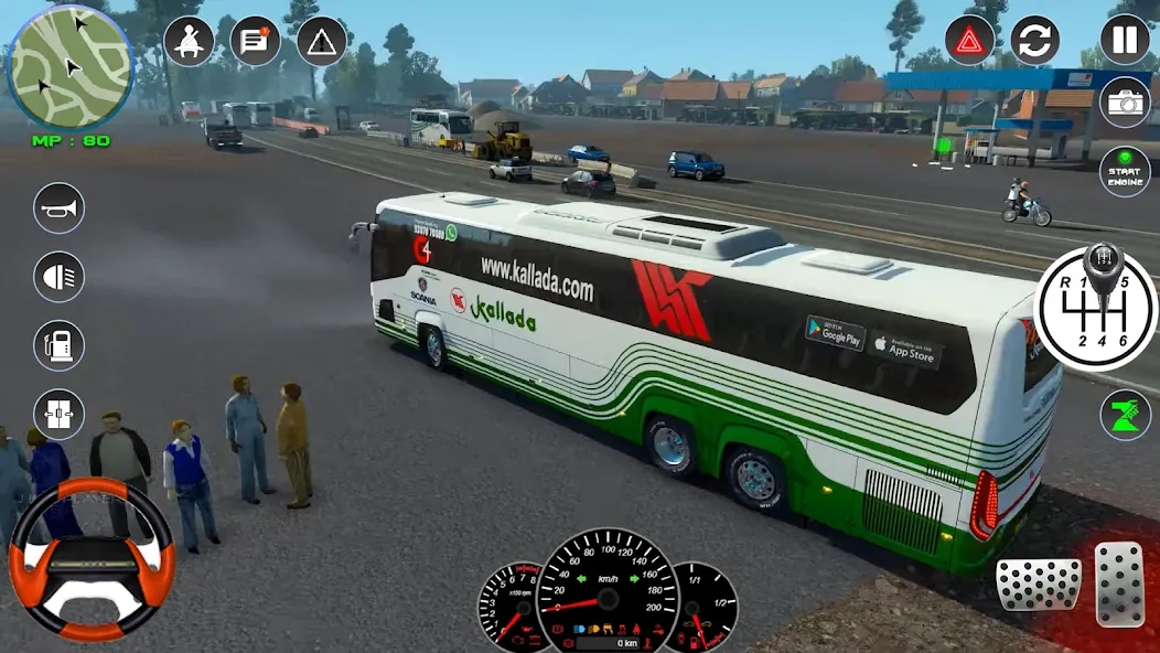 Скачать взлом Bus Simulator 2023 - City Bus [MOD: безлимитные деньги и все автобусы] — скриншот 4