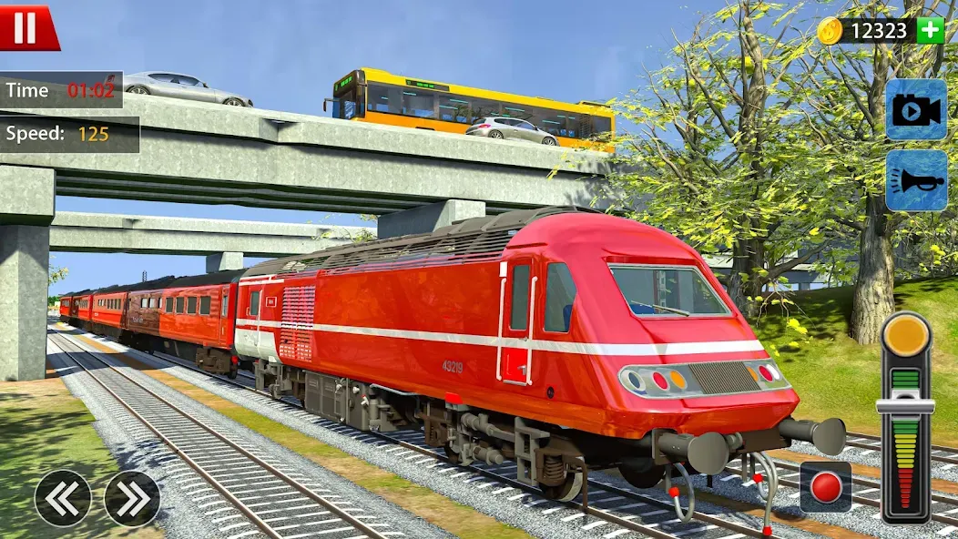 Взломанная Train Driver Simulator Game [MOD: безлимитные деньги и все поезда открыты] на Андроид — скриншот 1