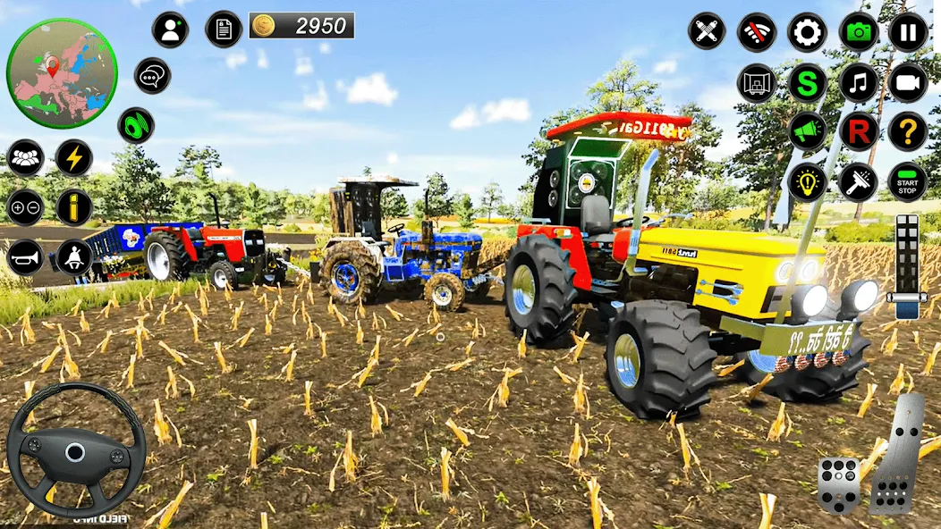 Real Farmer Tractor Drive Game [MOD: безлимитные деньги и топливо] — Скачать бесплатно (APK) — скриншот 4