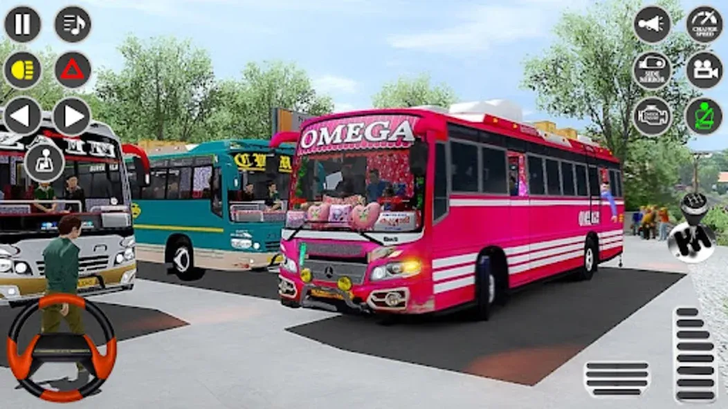 Real Passenger Bus Driving Sim [MOD: безлимитные деньги и топливо] (Бесплатно / APK) — скриншот 5
